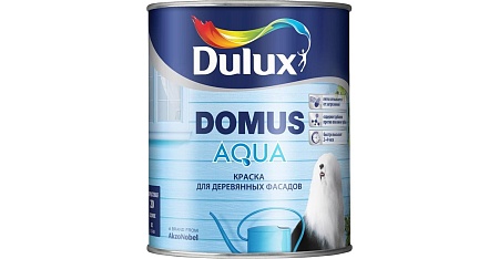 Краска Dulux Domus Aqua BW полуматовая для фасадов